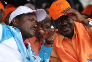 Kalonzo with Raila