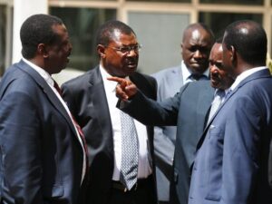 Wetangula with Kalonzo and Mudavadi