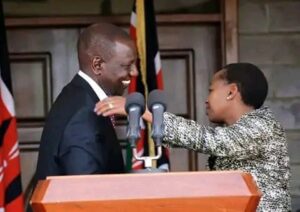 Ruto with his wife