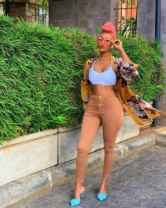 Socialite Huddah Monroe