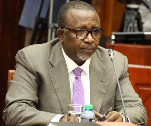 Agriculture CS Mithika Linturi during a past Parliament session