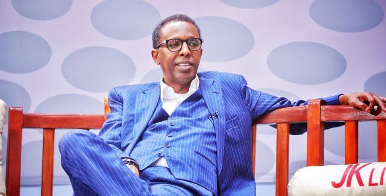 Lawyer Ahmednasir Abdullahi during Citizen Tv Interview