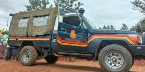 Kenya Police vehicle
