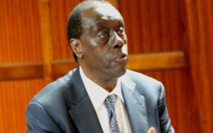 Senior Counsel Hon. Paul Muite during a past court session