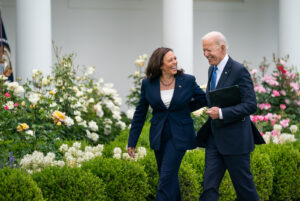 US President Joe Biden and his VP Kamala Harris 