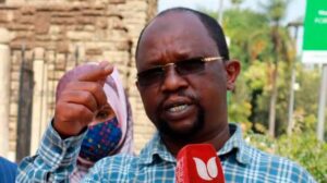 Former MP Abdi Tepo during a past media presser 