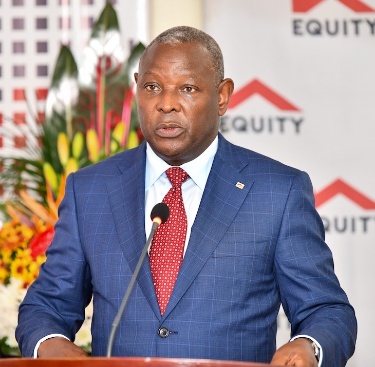 Dr. James Mwangi, the Chief Executive Officer Equity Bank