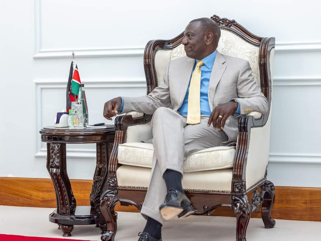 Pres William Ruto during a past media engagement. Photo: William Ruto Source: Facebook 