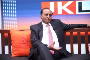 DevKi group boss Narendra Raval during a past JKL interview 