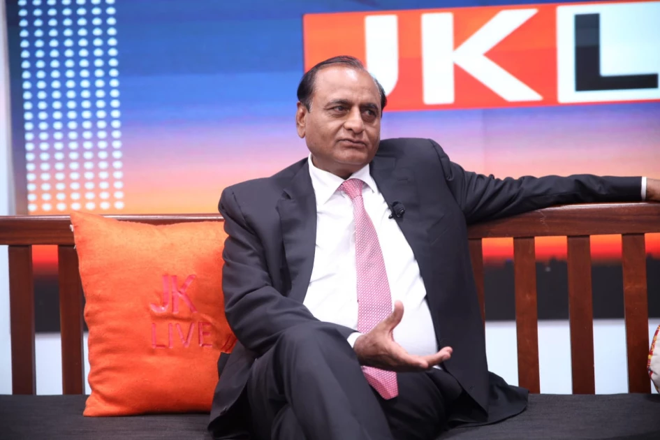 DevKi group boss Narendra Raval during a past JKL interview