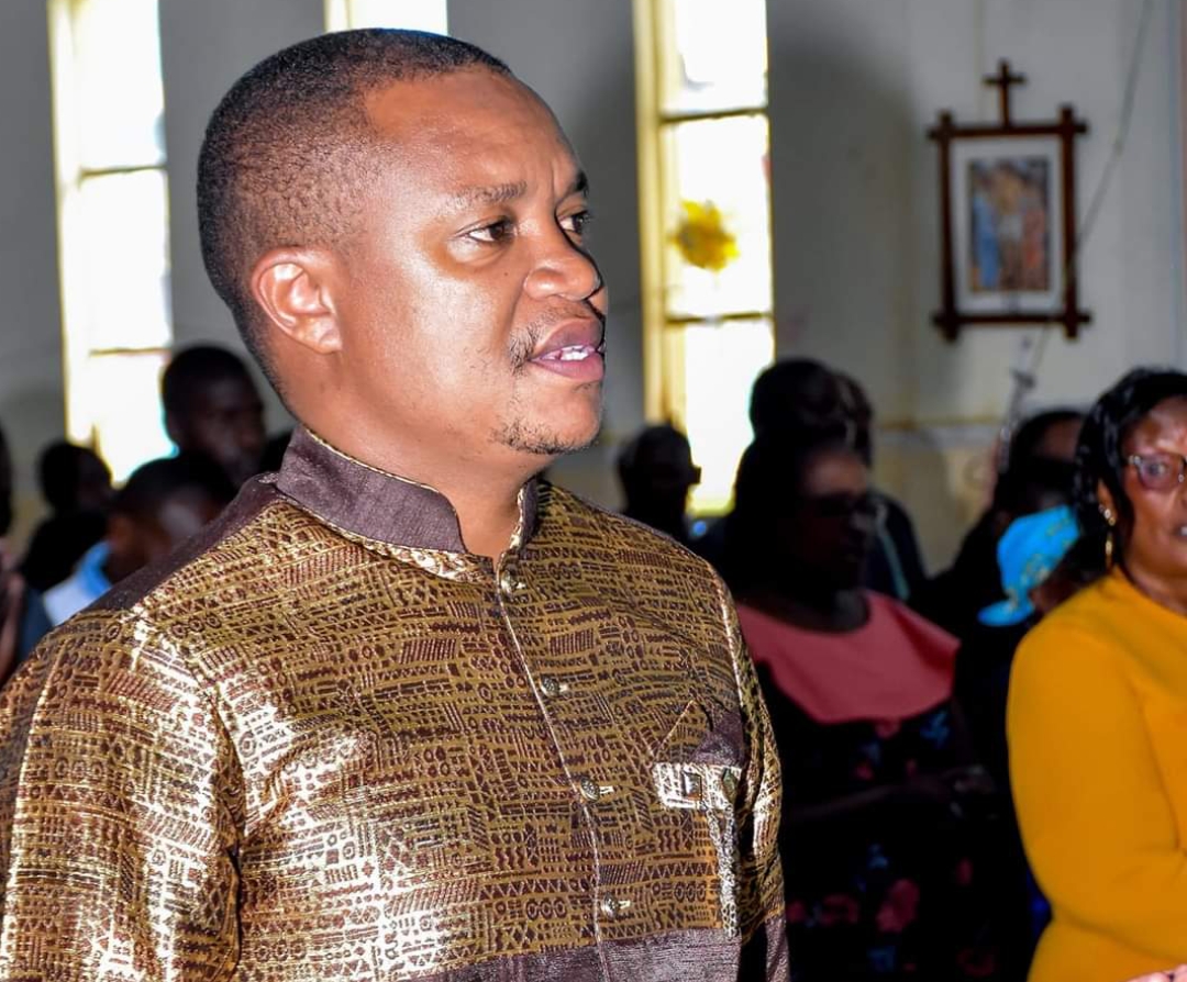 Molo MP Hon Kimani Kuria attending a church service. Photo: Kimani Kuria Source: Facebook 