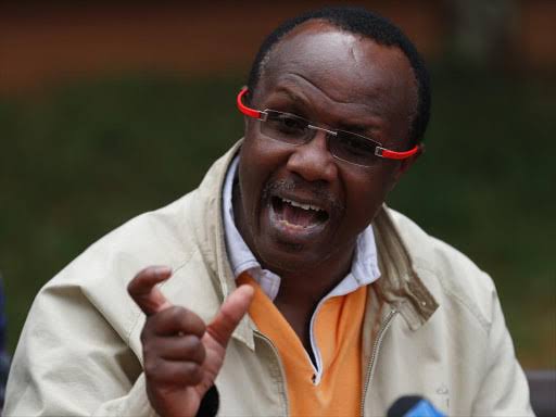 President William Ruto's economic advisor Dr. David Ndii gestures during a past media presser. Photo: Citizen Digital Source: Facebook