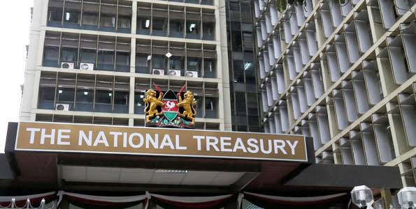 National Treasury premises in Nairobi. Source: The Star/Facebook 