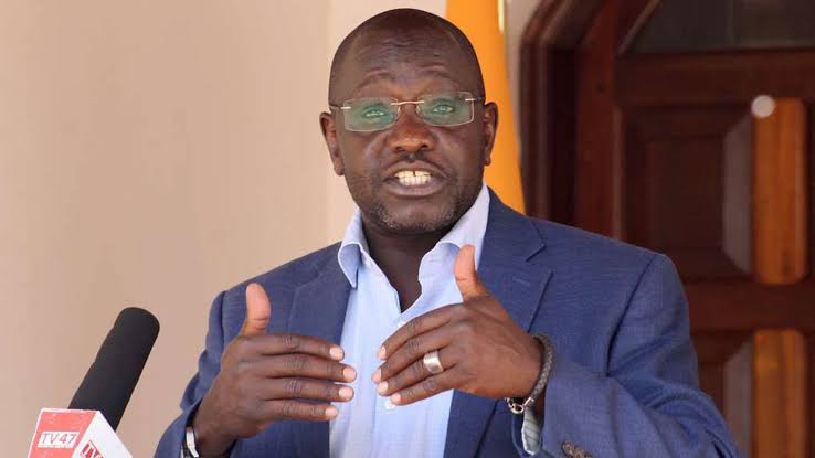 Thirdway Alliance Party leader Hon Ekuru Aukot issuing a press statement during a past event. Photo: The Star Source: Citizen Digital 