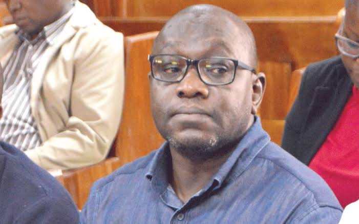 Thirdway Alliance Party leader Hon Ekuru Aukot during a court session in Nairobi back in 2021. Photo: The Standard Source: Facebook 