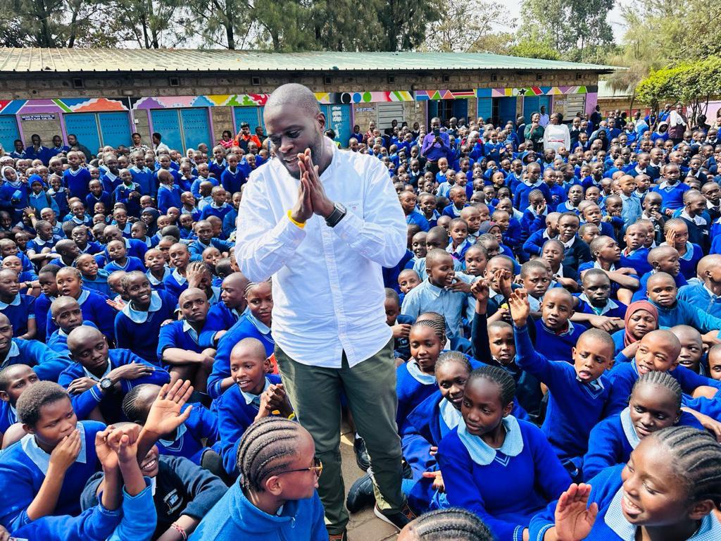 Nairobi Governor Johnson Sakaja during a past meeting. Photo: Citizen TV Kenya Source: X